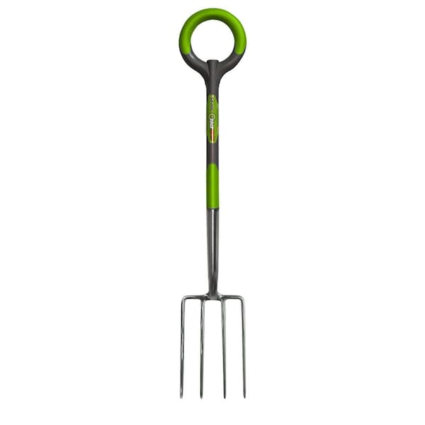 Radius Garden 20301 PRO Garden Stainless Steel Digging Fork - 203
