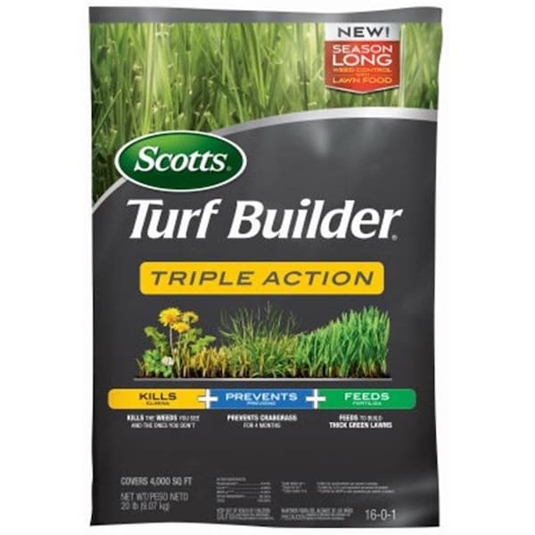 Scotts Scotts Lawns 232545 Turf Builder Triple-Action Fertilizer 4M Coverage - 232545