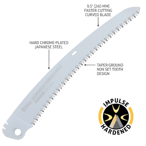 Silky Saws Silky Gomboy Curve Blade 240mm - 718-24