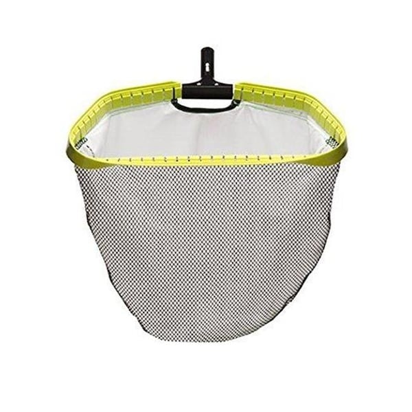 Ocean Blue Water Products Ocean Blue Water Products 140064 20 in. Tsunami Leaf Rake with Fine Mesh Bag - Yellow - 140064