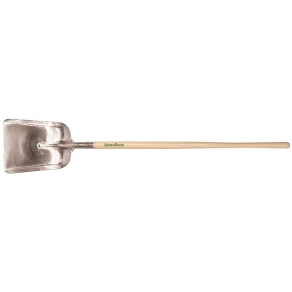 Ames Ames 6867204 46 in. General Purpose Lightweight Scoop; Aluminium Blade; Wood; Long Handle - 6867204