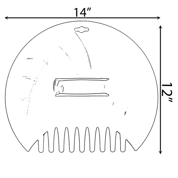 Gardenised Decorative Pair of Leaf Scoops, Hand Rakes for Lawn and Garden Cleanup, Yellow - QI003286.YL
