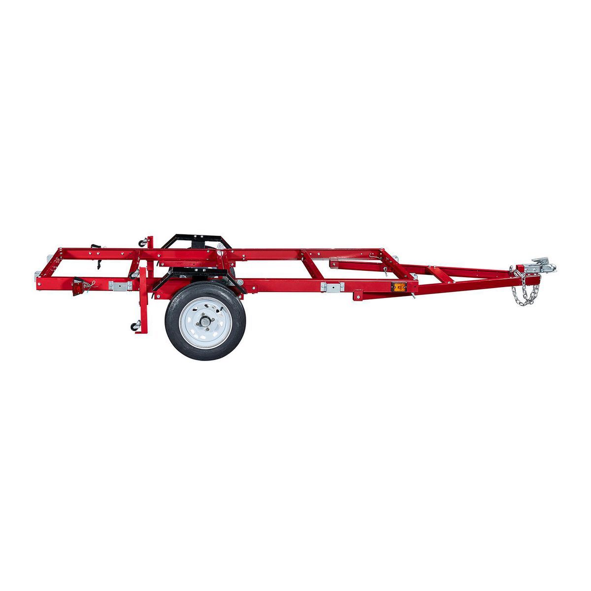 Remolque plegable de servicio pesado Haul-Master con capacidad de 1195 lb, 48-5/8 pulg. x 96-1/4 pulg. - 62666