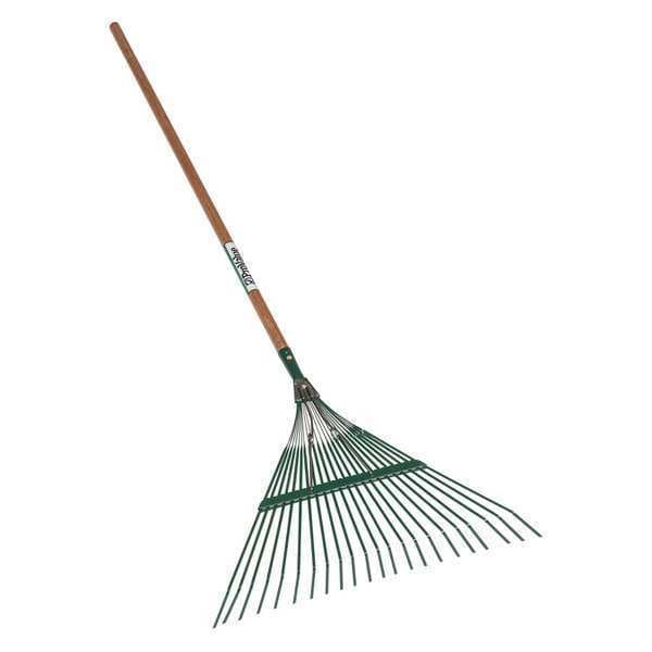 Seymour Midwest 24-tine Leaf Rake with 48"L Hardwood Handle - 40942