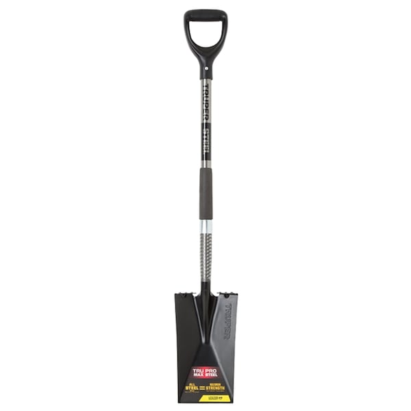 Truper Truper Tru Pro 42 in. Steel Square Garden Spade Steel Handle - PES-ST