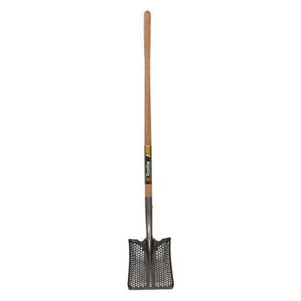 Toolite Square Point Shovel, 48 in L Hard Wood Handle - 49492