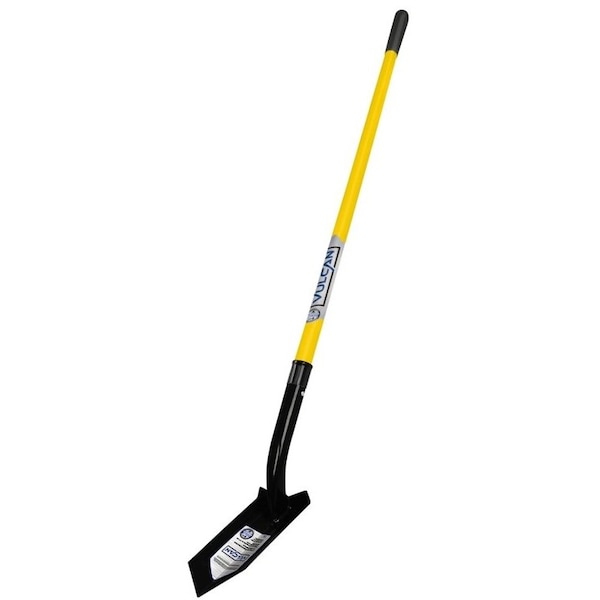 Vulcan 5 in x 10 in Trenching Shovel, Fiberglass Handle - TRS-5C-F-OR