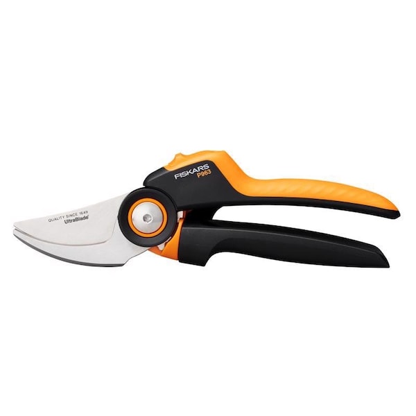 Fiskars PowerGear P963 Steel Bypass Pruners - 375093-1001