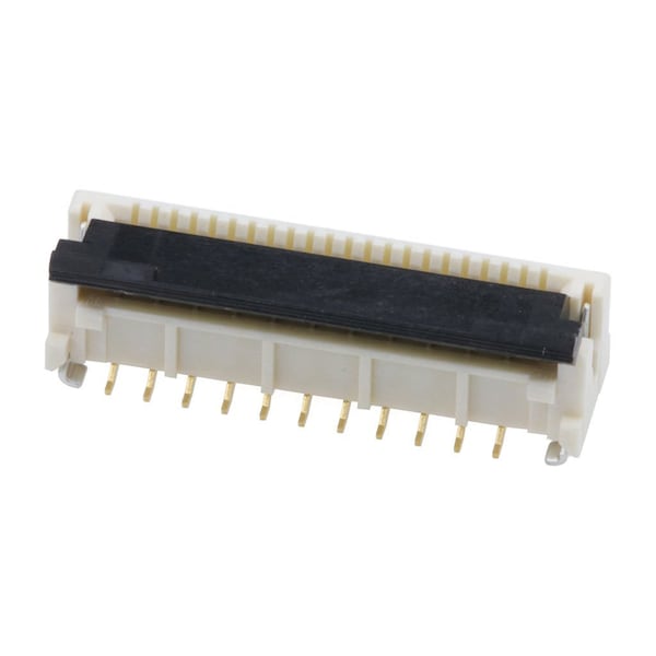 Conector FFC/FPC Molex, 22 contactos, 1 fila, hembra, recto, paso de 0.020 pulgadas, montaje en superficie - 5019512250
