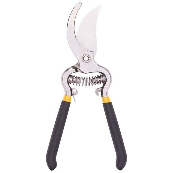 Landscapers Select Pruning Shear, 1/2 in Cutting Capacity, Steel Blade, Steel Handle, Cushion-Grip Handle - SE3218