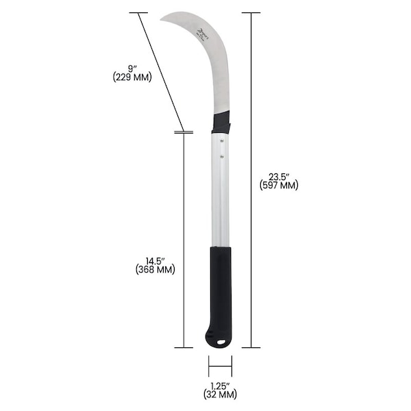 Zenport Left-handed Harvest Sickle, 9-Inch Blade, 3PK - K314
