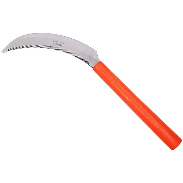 Zenport Plastic Handle Harvest Sickle with Serrated Blade, 3PK - K208