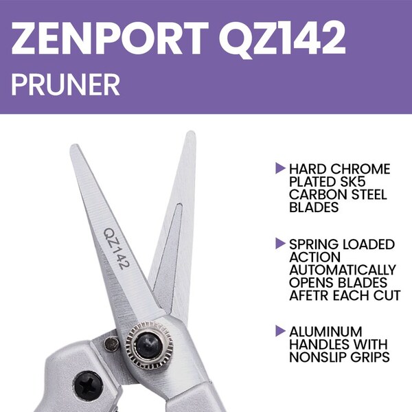 Zenport Hoof Trimmer, Floral Bunch Cutter, 10PK - QZ142