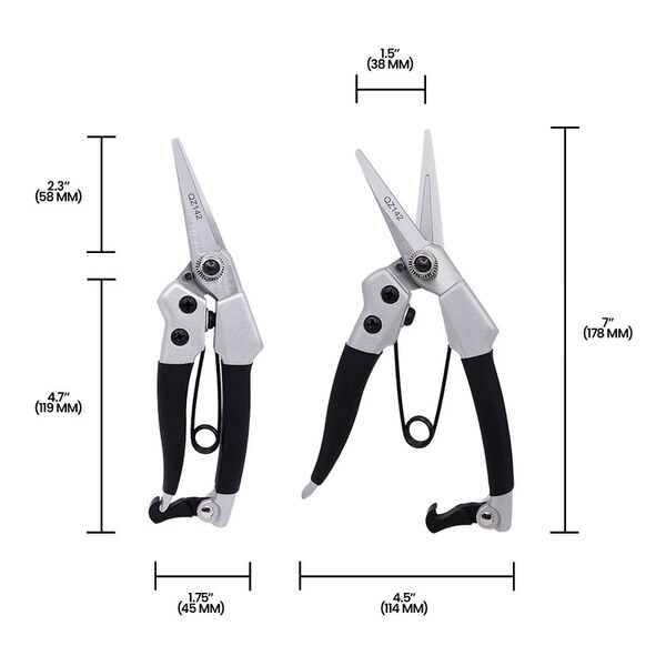 Zenport Hoof Trimmer, Floral Bunch Cutter, 10PK - QZ142
