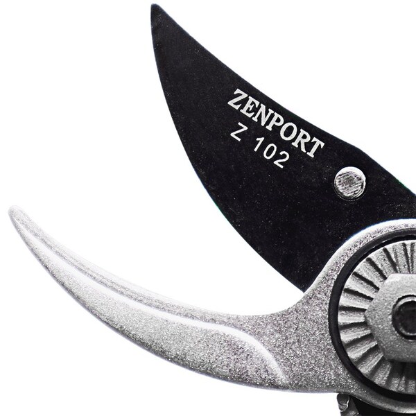 Zenport Swiss Style Hand Bypass Pruner, 7-Inch, 12PK - Z102