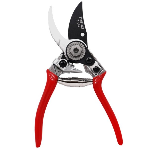 Zenport Swiss Style Hand Bypass Pruner, 7-Inch, 12PK - Z102