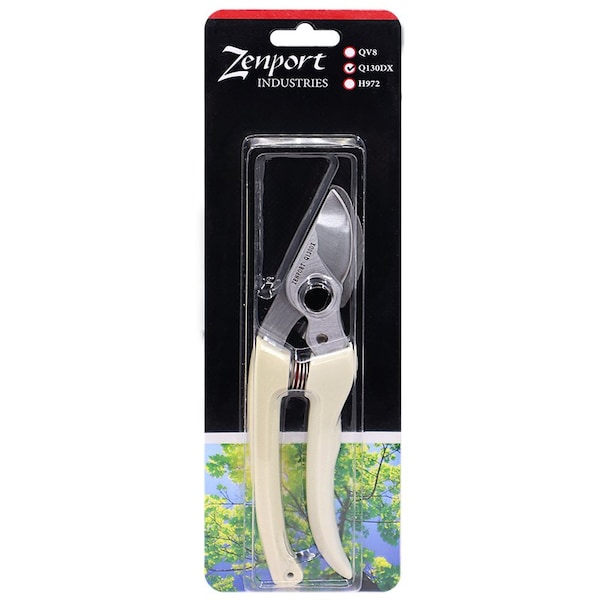 Zenport 8.5-Inch Japanese-style Bypass Pruner, 0.5-Inch Cut, 3PK - Q130DX