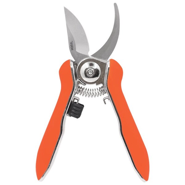 Zenport Curved Blade Micro Trimmer Bypass Shear, 6.5-Inch, 10PK - H358L