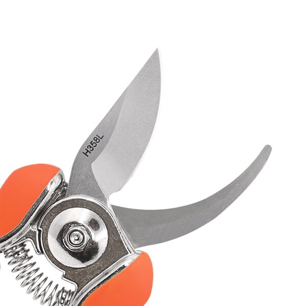 Zenport Curved Blade Micro Trimmer Bypass Shear, 6.5-Inch, 10PK - H358L
