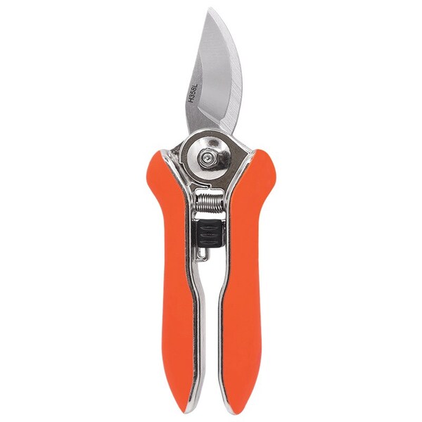Zenport Curved Blade Micro Trimmer Bypass Shear, 6.5-Inch, 10PK - H358L