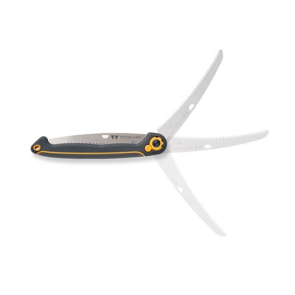 Woodland Tools Woodland Tools Duralight 11.8 in. High Carbon Steel Serrated Folding Pruning Saw - 06-5003-100
