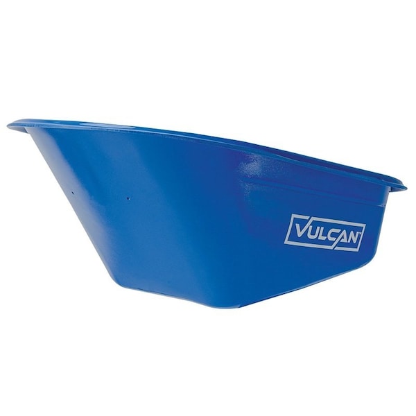 Vulcan Wheelbarrow Tray, 7 cu-ft, Poly, HDPE, For PH7-S-2W-OR - TRAY-PH7-S-2W-OR