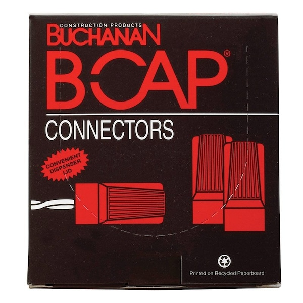 Ideal Buchanan B-Cap 22-8 AWG Conector de Cable Aislado Rojo 100 piezas - B2-1