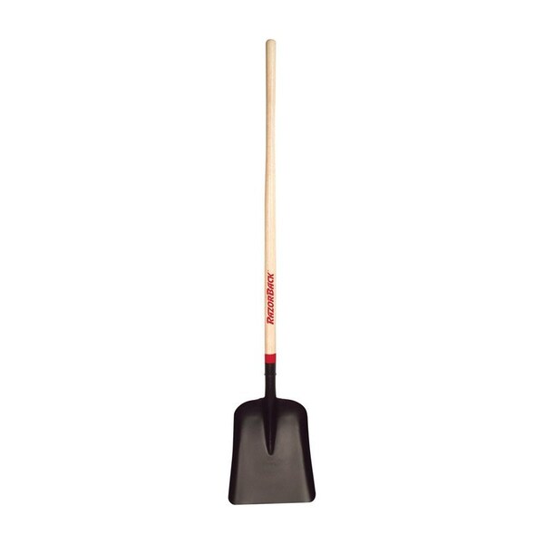 Razor-Back 58.75 in. Steel Scoop Eastern Pattern Shovel Wood Handle - 79805