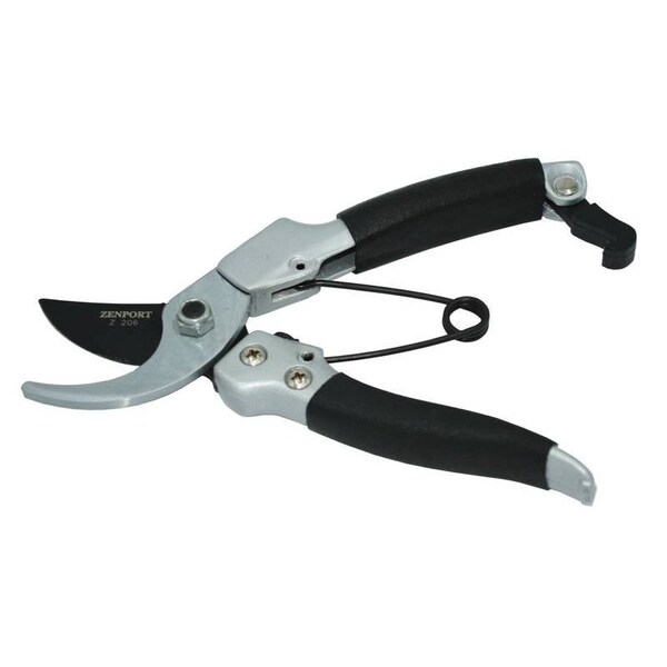Zenport Deluxe Chrome-Plated Pruner, 7-Inch, 3PK - Z206