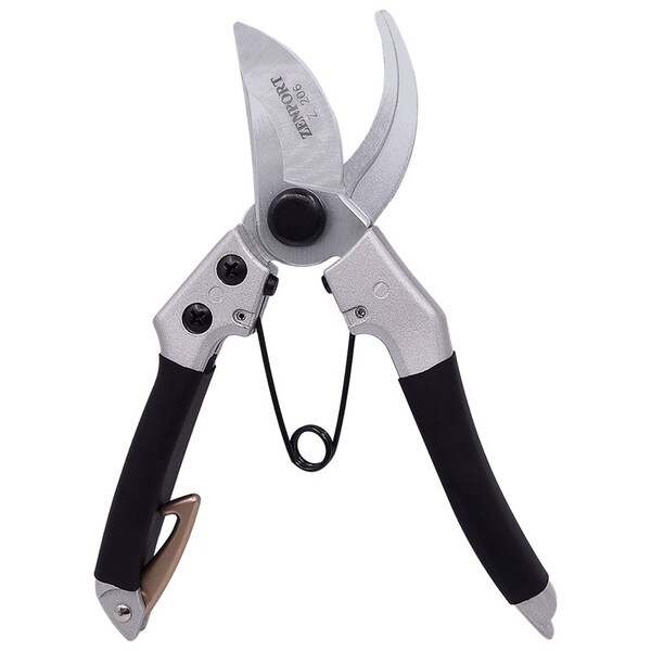 Zenport Deluxe Chrome-Plated Pruner, 7-Inch, 3PK - Z206