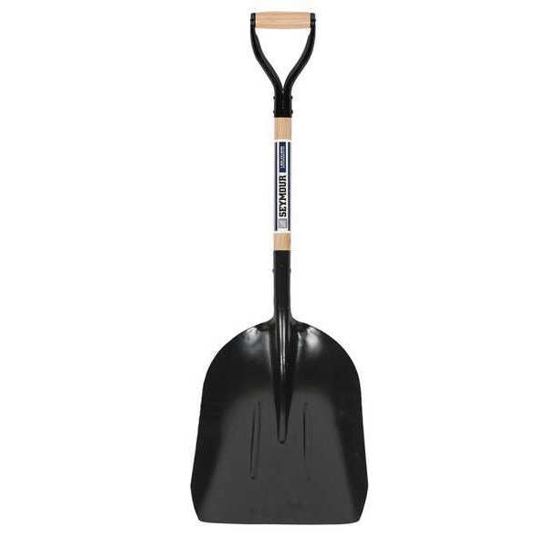 Seymour Midwest Grain Scoop, #12 Blade, Steel Blade, 29 in L Natural Hardwood Handle - 49019