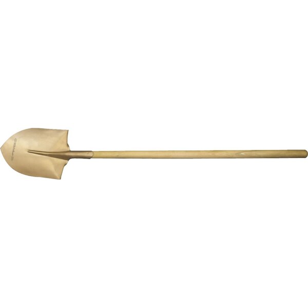 Ega Master 240 mm x 290 mm Non-Sparking Round Point Shovel, Aluminum Bronze - 71618
