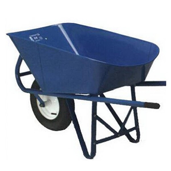 Terasu Garden Supplies 6 cu. ft. Miller Contractor Wheelbarrow Tray - TE947916