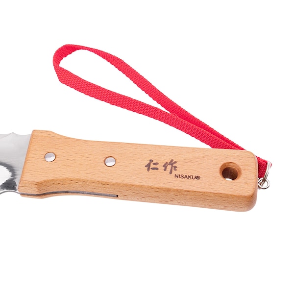 Nisaku SANSAIBORI SPECIAL MODEL HORI HORI Stainless Steel Weeding Knife, 7.25" Blade Limited Edition - NJP651