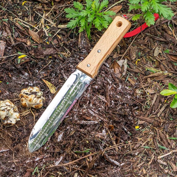 Nisaku SANSAIBORI SPECIAL MODEL HORI HORI Stainless Steel Weeding Knife, 7.25" Blade Limited Edition - NJP651