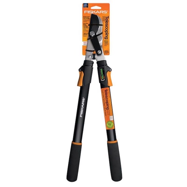 Fiskars Power-Lever 25-37 in. Steel Lopper Pruners - 1071793