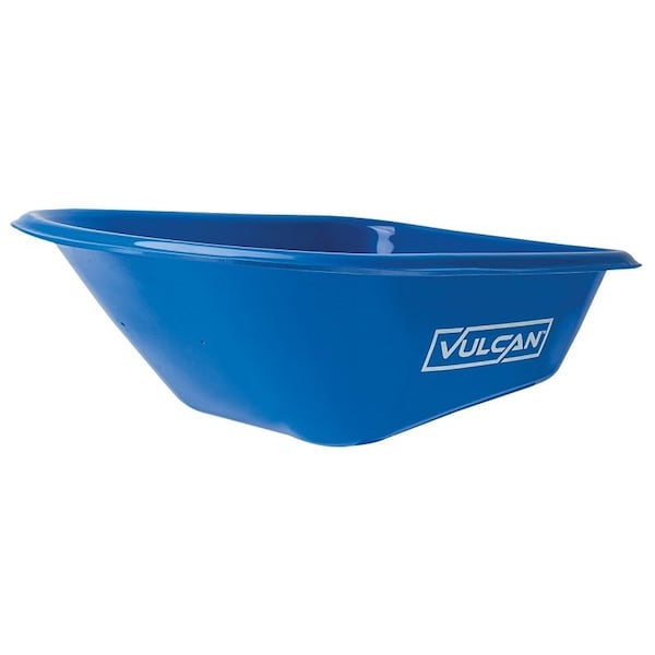 Vulcan Wheelbarrow Tray, 6 cu-ft, Poly, HDPE, For PH6-S-OR - TRAY-PH6-S-OR