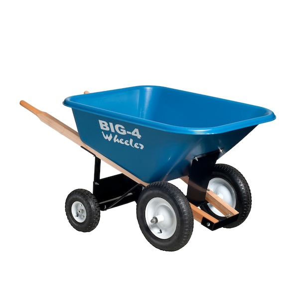 Big 4 Wheeler Wheelbarrow Wheelbarrow, Heavy Duty, 8 cu. Ft. - B4W-8
