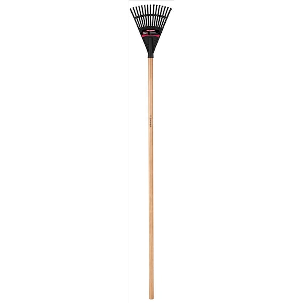 Truper Truper Tru-Tough 54.5 in. 15 Tine Poly Shrub Rake Wood Handle - EP-15