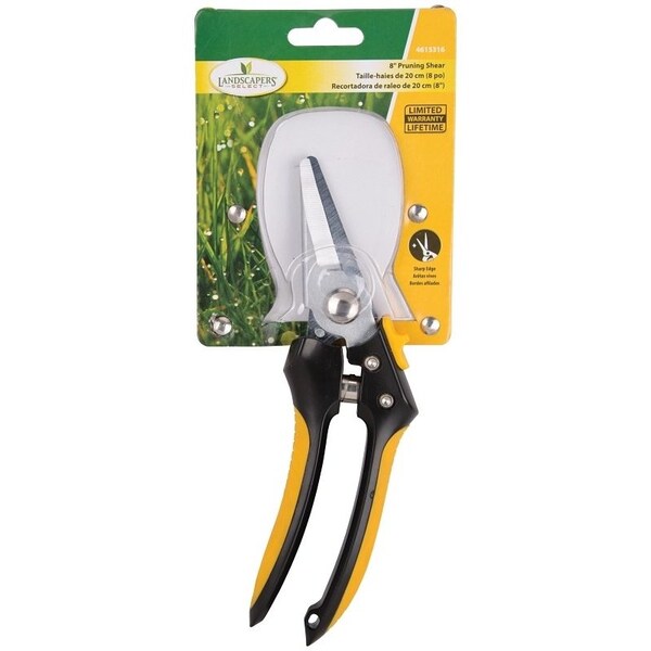 Landscapers Select Pruning Shear, Steel Blade, Aluminum Handle, Cushion-Grip Handle, 8-1/4 in OAL - GP1313/8