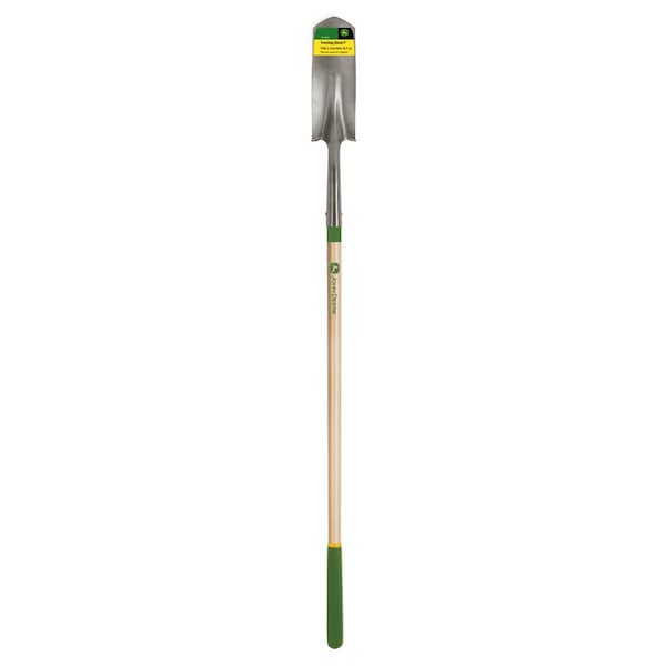John Deere 58.5 in. Steel Trenching Shovel Wood Handle - TRS-4-RBA-JD