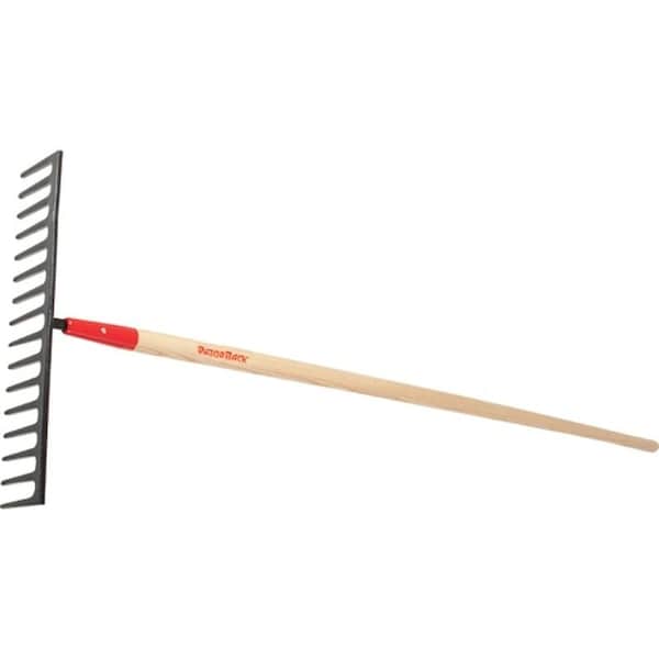 Razor-Back Road Rake, 4 in L Head, 1812 in W Head, 16 Tine, Steel Tine, Steel Head, 6614 in L Tine - 63122