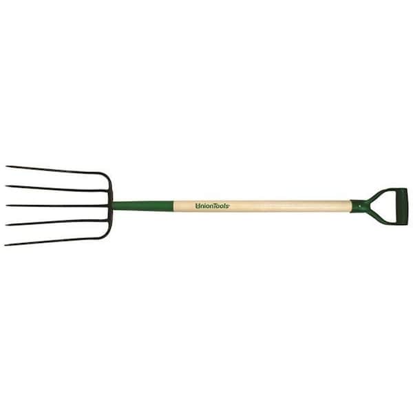 Ames Ames 6521280 Tough Duty Compost Fork; 36 in. North American Ash D-Grip Handle - 6521280