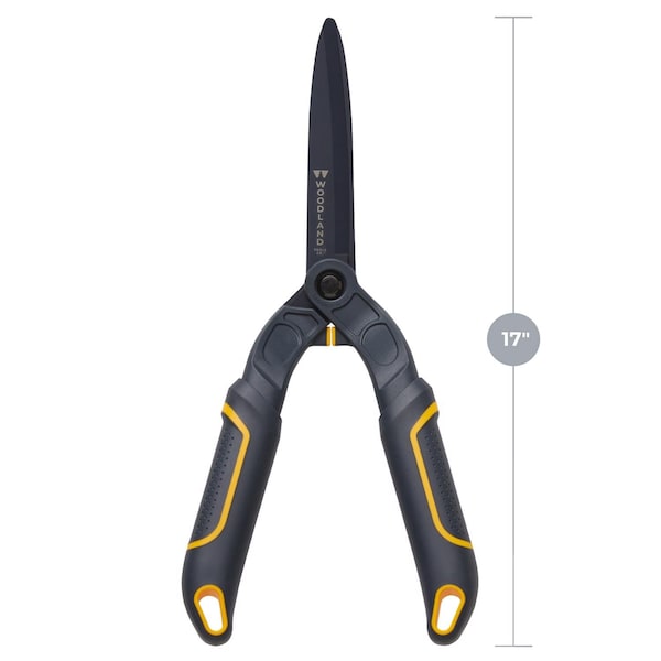 Woodland Tools Woodland Tools DuraLight 7.25 in. High Carbon Steel Hedge Shears - 20-4004-100
