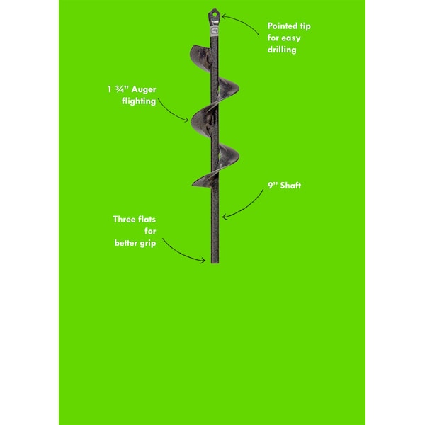 Yard Butler Roto Driller, 9" X 1.75" dia. - IRT-1