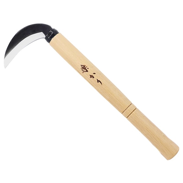 Zenport High Carbon Steel Japanese-style Weeding Sickle, 12PK - K210