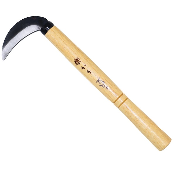 Zenport High Carbon Steel Japanese-style Weeding Sickle, 12PK - K210