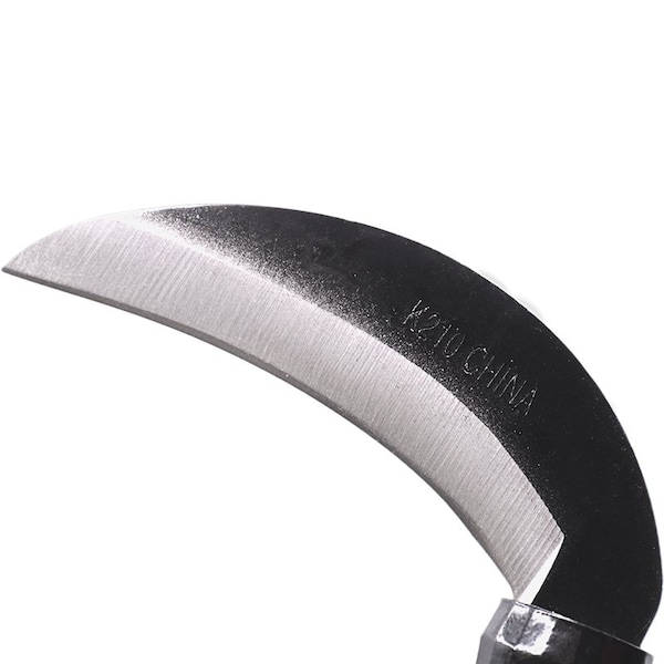 Zenport High Carbon Steel Japanese-style Weeding Sickle, 12PK - K210