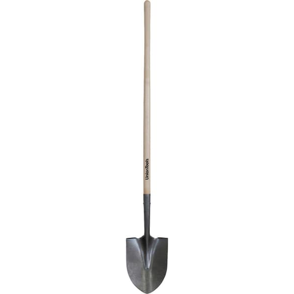 Bbq Innovations Union Long Handle Round Point Shovel, Black - BB2526976