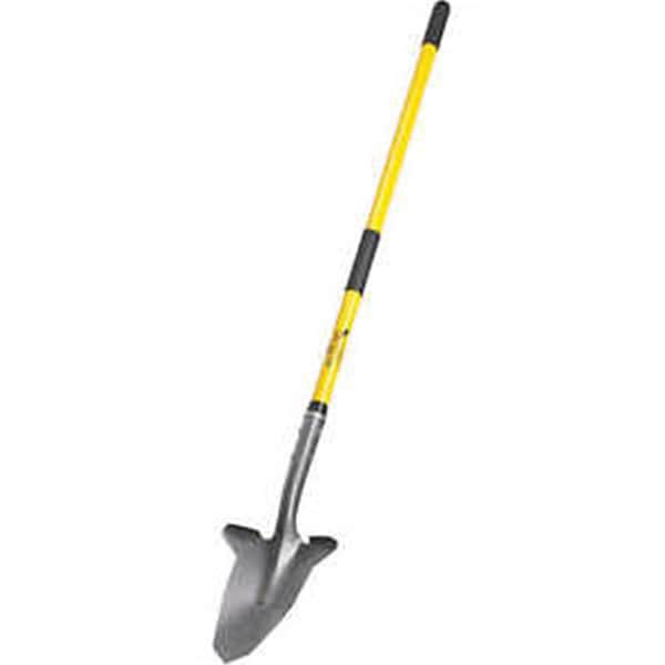 Invernaculo Long Reinforced Fiberglass Handle W/ Cushion Grip Yellow - IN1774378